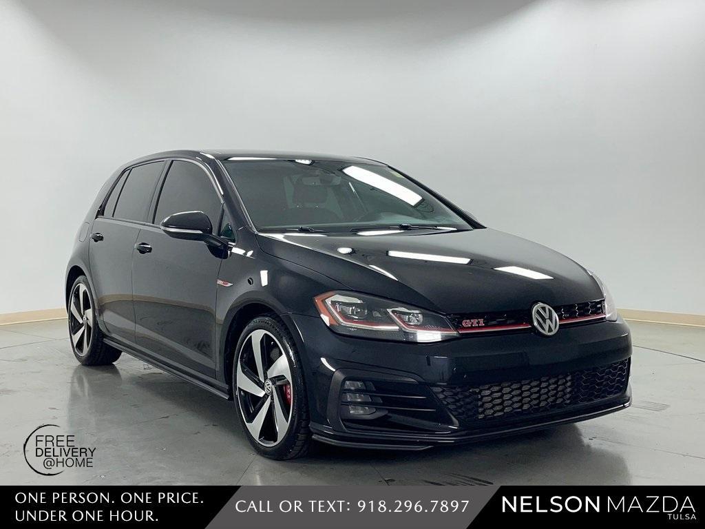 used 2020 Volkswagen Golf GTI car, priced at $16,994