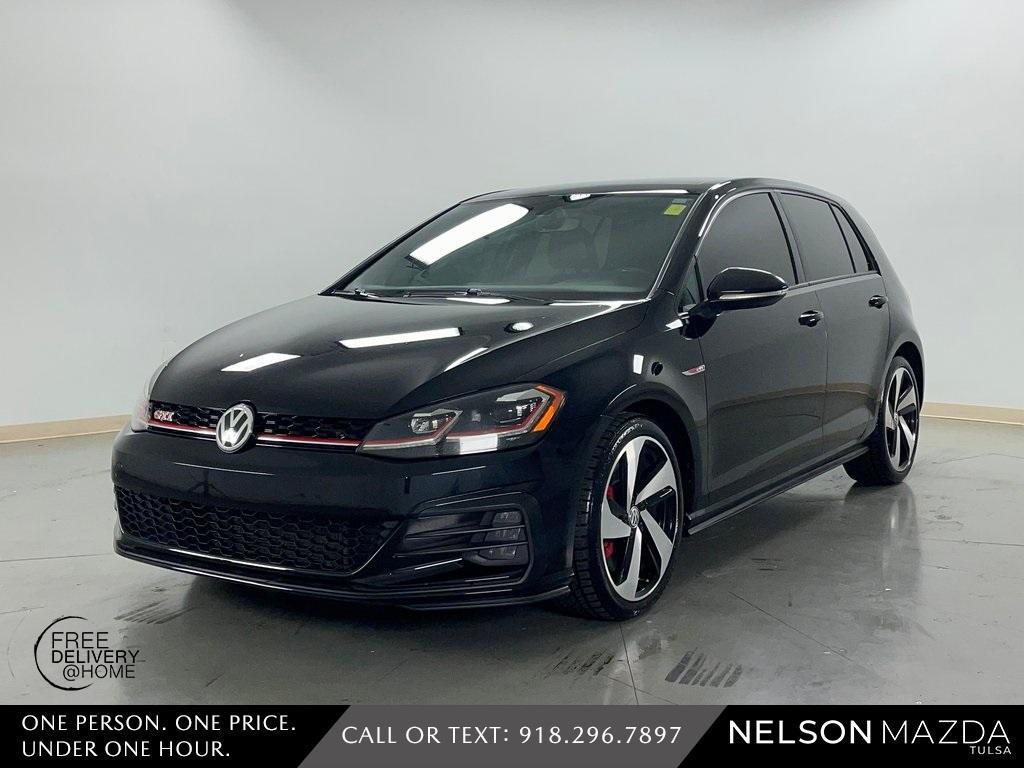 used 2020 Volkswagen Golf GTI car, priced at $18,105