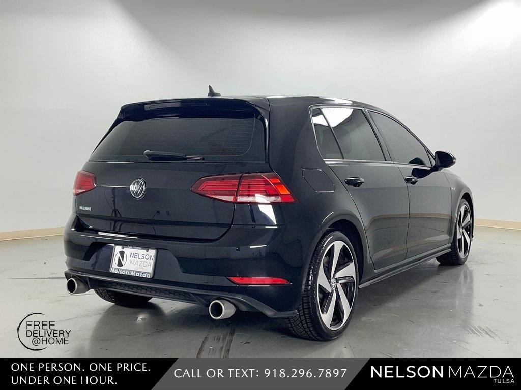 used 2020 Volkswagen Golf GTI car, priced at $16,994