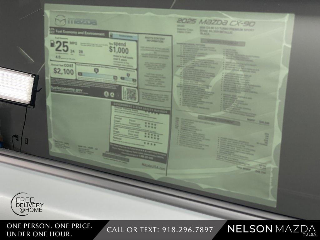 new 2025 Mazda CX-90 car, priced at $45,410
