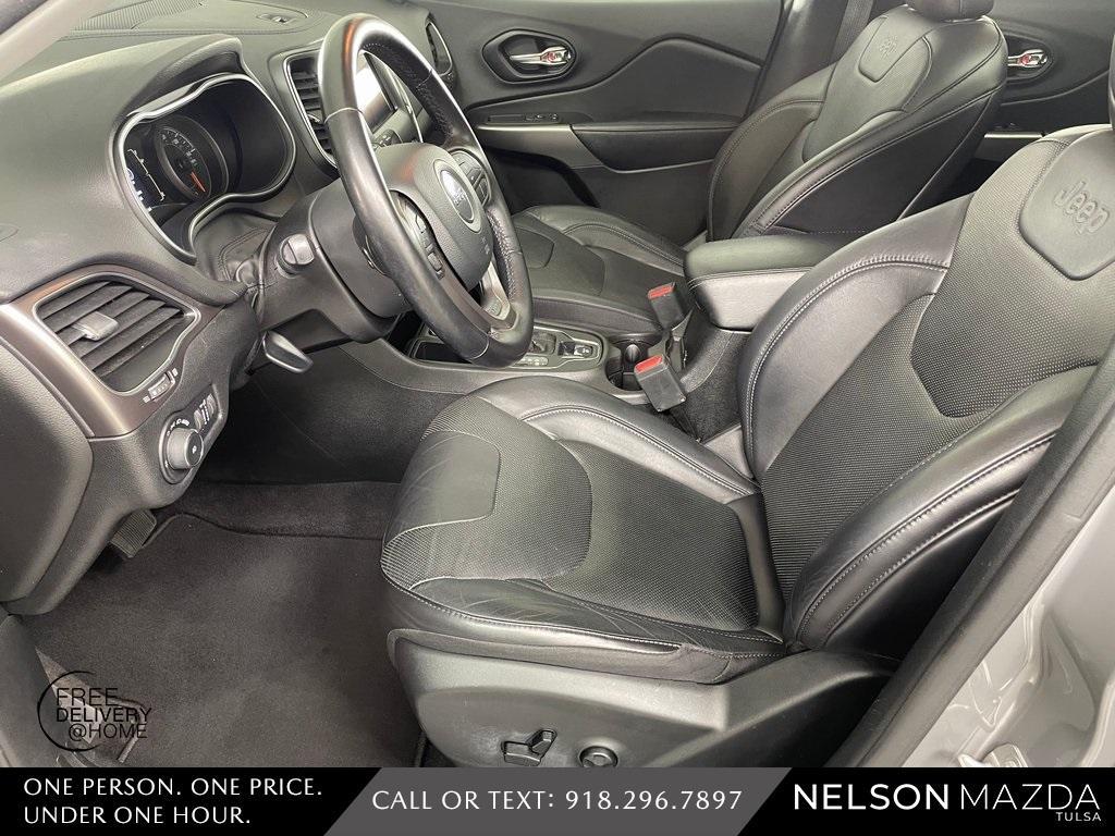 used 2021 Jeep Cherokee car, priced at $21,281