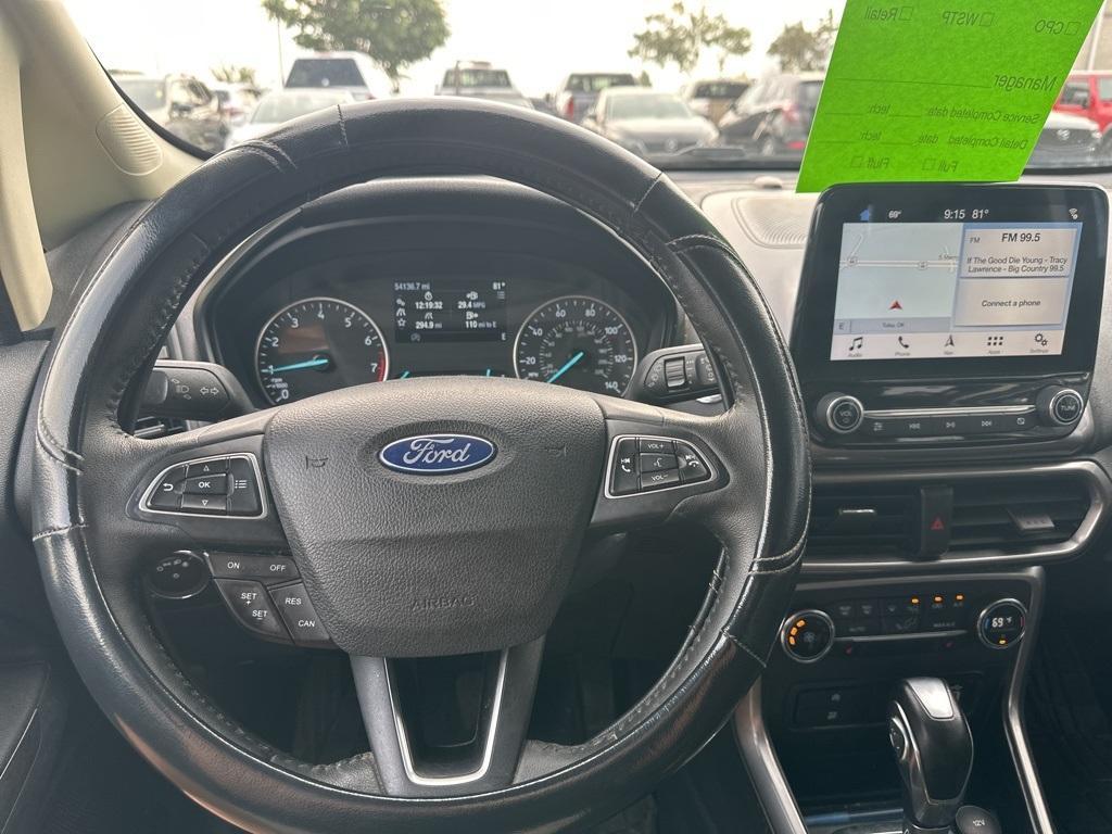 used 2019 Ford EcoSport car, priced at $13,987