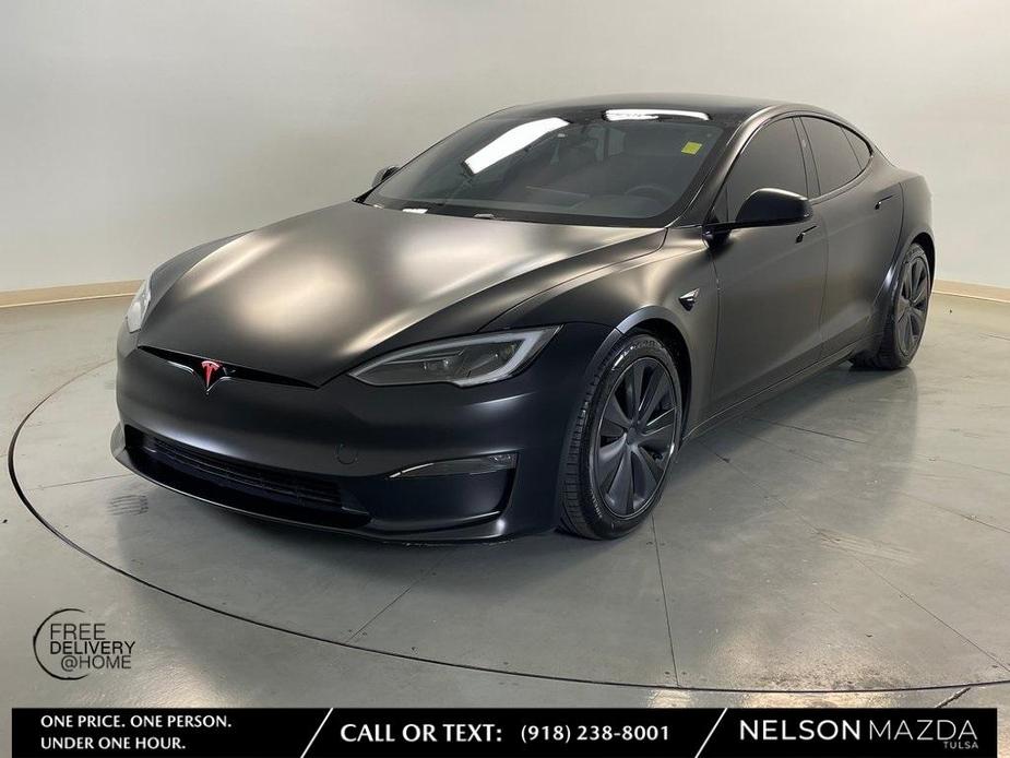 used 2023 Tesla Model S car, priced at $71,906