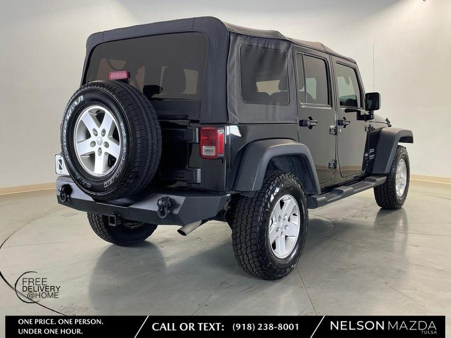 used 2017 Jeep Wrangler Unlimited car, priced at $24,963