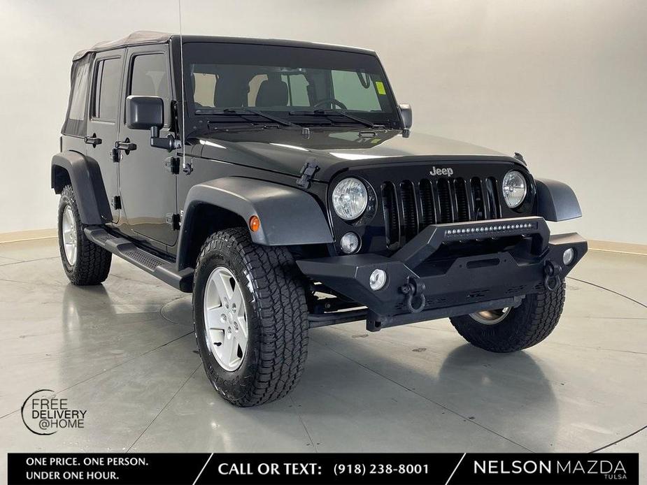 used 2017 Jeep Wrangler Unlimited car, priced at $24,963