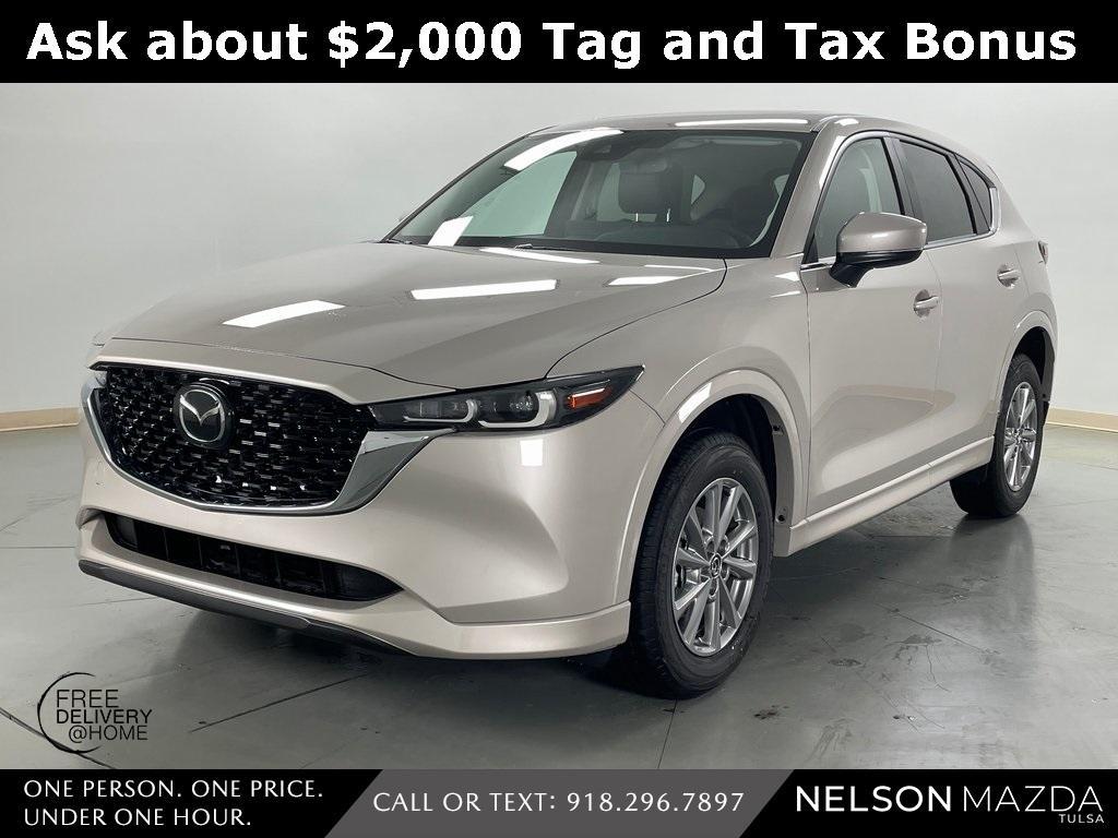 new 2025 Mazda CX-5 car, priced at $32,070