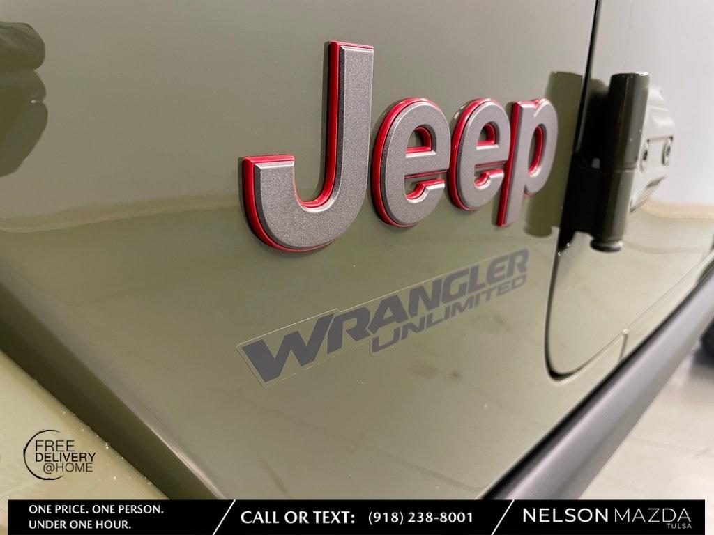 used 2020 Jeep Wrangler Unlimited car, priced at $34,318