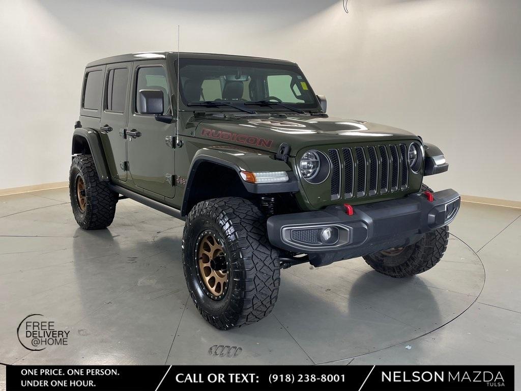 used 2020 Jeep Wrangler Unlimited car, priced at $34,318