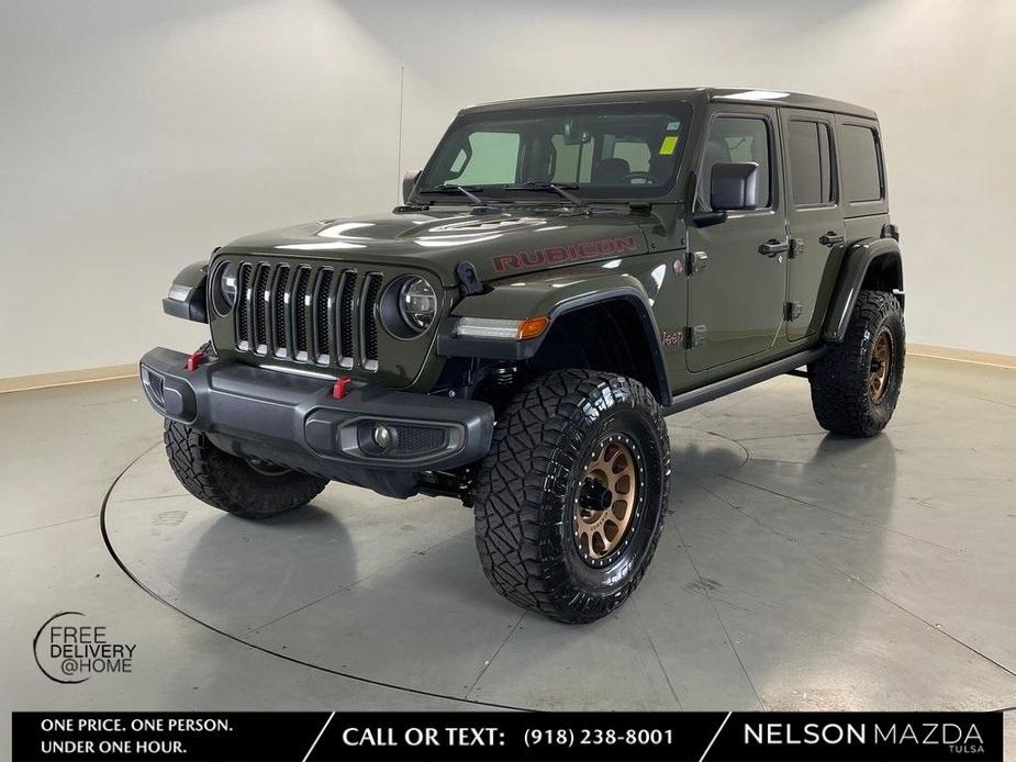 used 2020 Jeep Wrangler Unlimited car, priced at $34,318