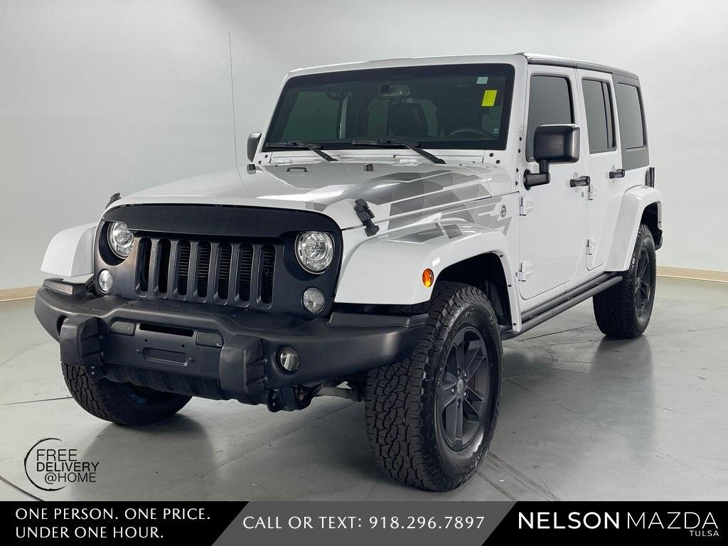 used 2017 Jeep Wrangler Unlimited car, priced at $24,755