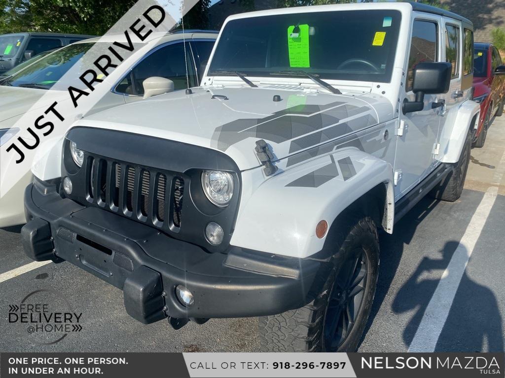 used 2017 Jeep Wrangler Unlimited car, priced at $24,755