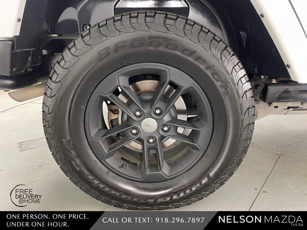 used 2017 Jeep Wrangler Unlimited car, priced at $23,994