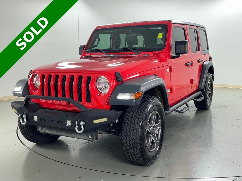 used 2018 Jeep Wrangler Unlimited car, priced at $22,967