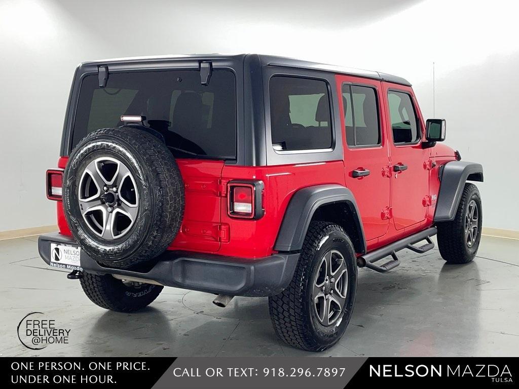 used 2018 Jeep Wrangler Unlimited car, priced at $22,967