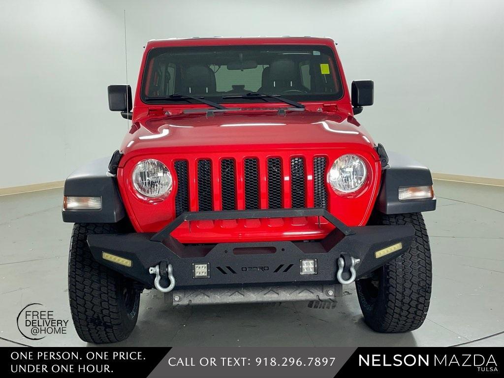 used 2018 Jeep Wrangler Unlimited car, priced at $22,967