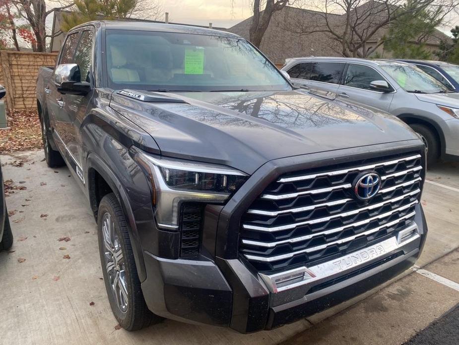 used 2023 Toyota Tundra Hybrid car, priced at $62,524