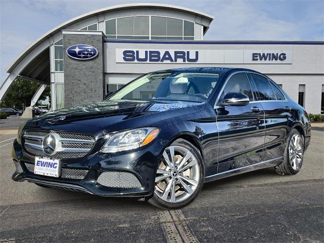 used 2018 Mercedes-Benz C-Class car, priced at $17,964