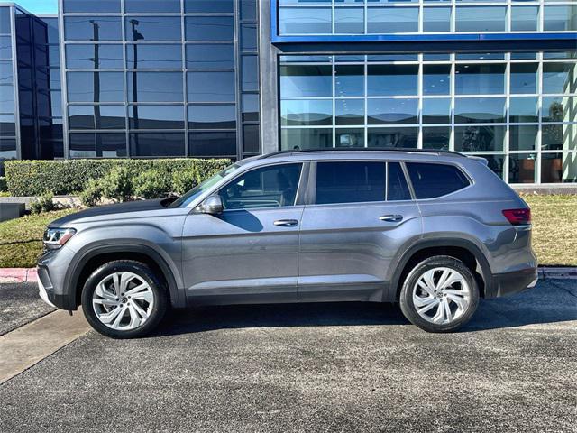 used 2021 Volkswagen Atlas car, priced at $23,999