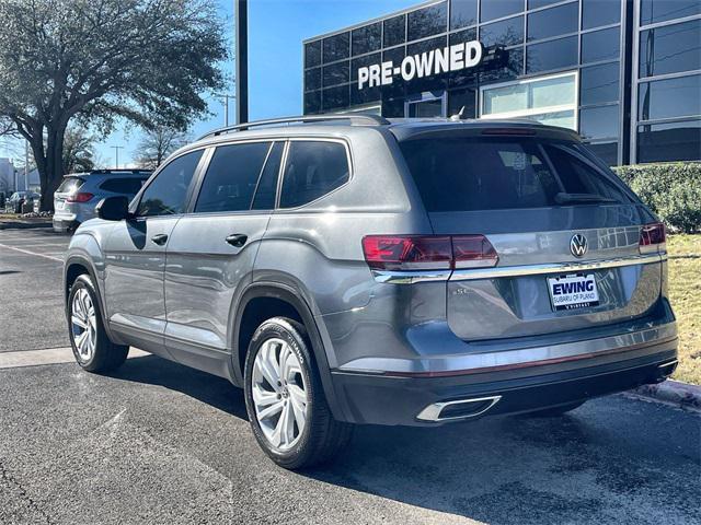 used 2021 Volkswagen Atlas car, priced at $23,999