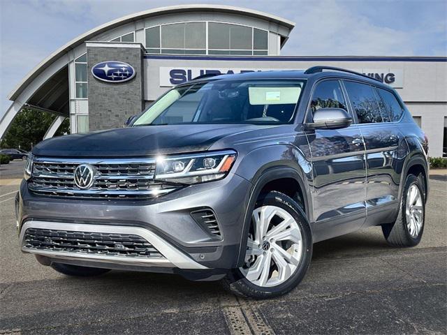 used 2021 Volkswagen Atlas car, priced at $23,999