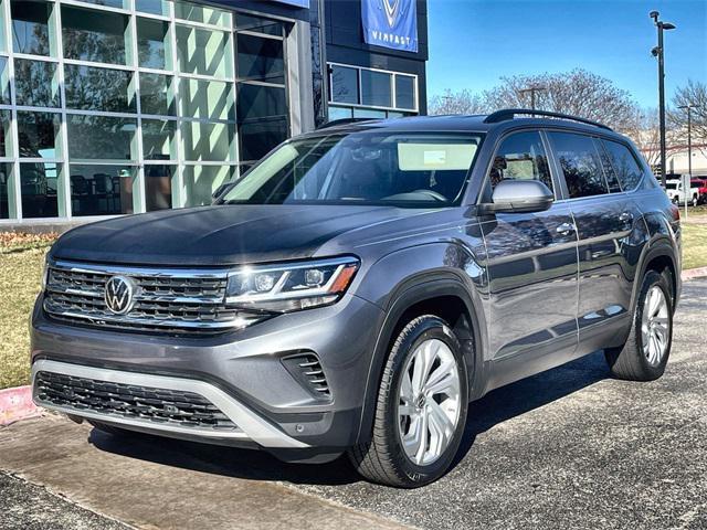 used 2021 Volkswagen Atlas car, priced at $23,999