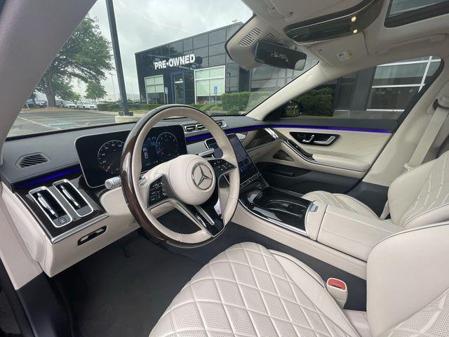 used 2021 Mercedes-Benz S-Class car, priced at $70,000