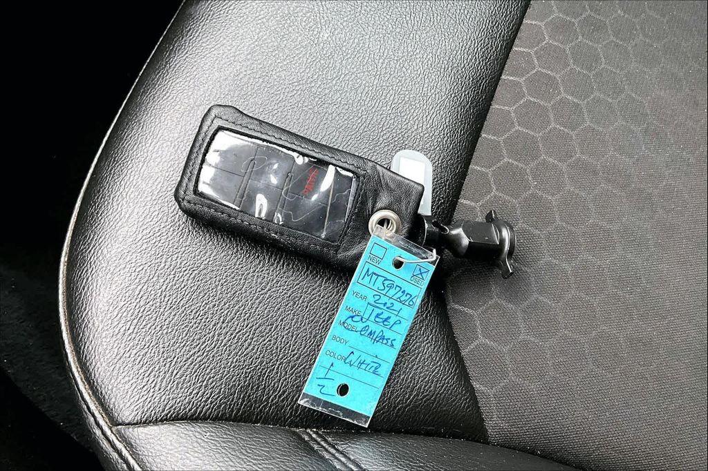 used 2021 Jeep Compass car, priced at $15,700