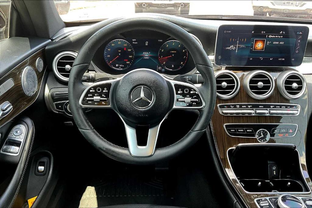 used 2019 Mercedes-Benz C-Class car, priced at $19,800