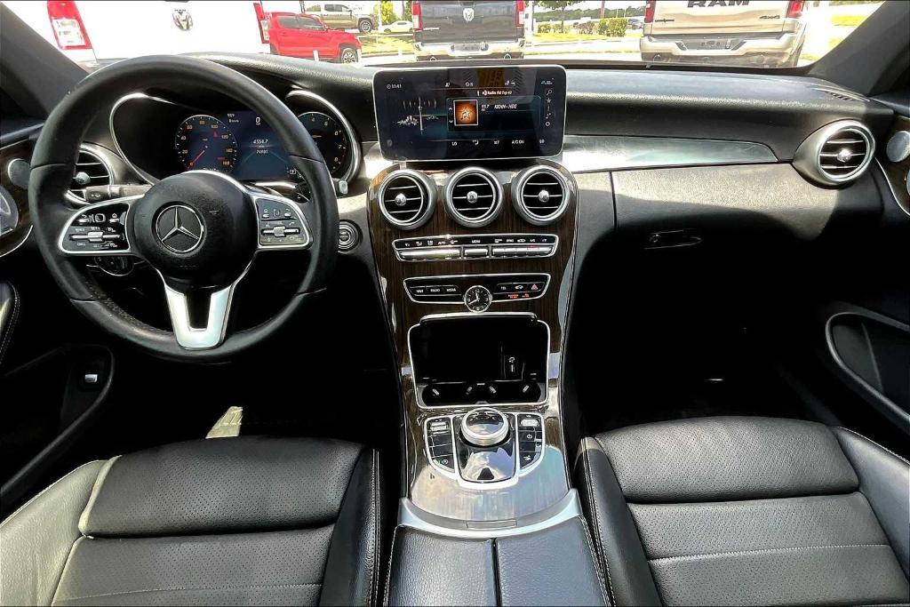 used 2019 Mercedes-Benz C-Class car, priced at $19,800