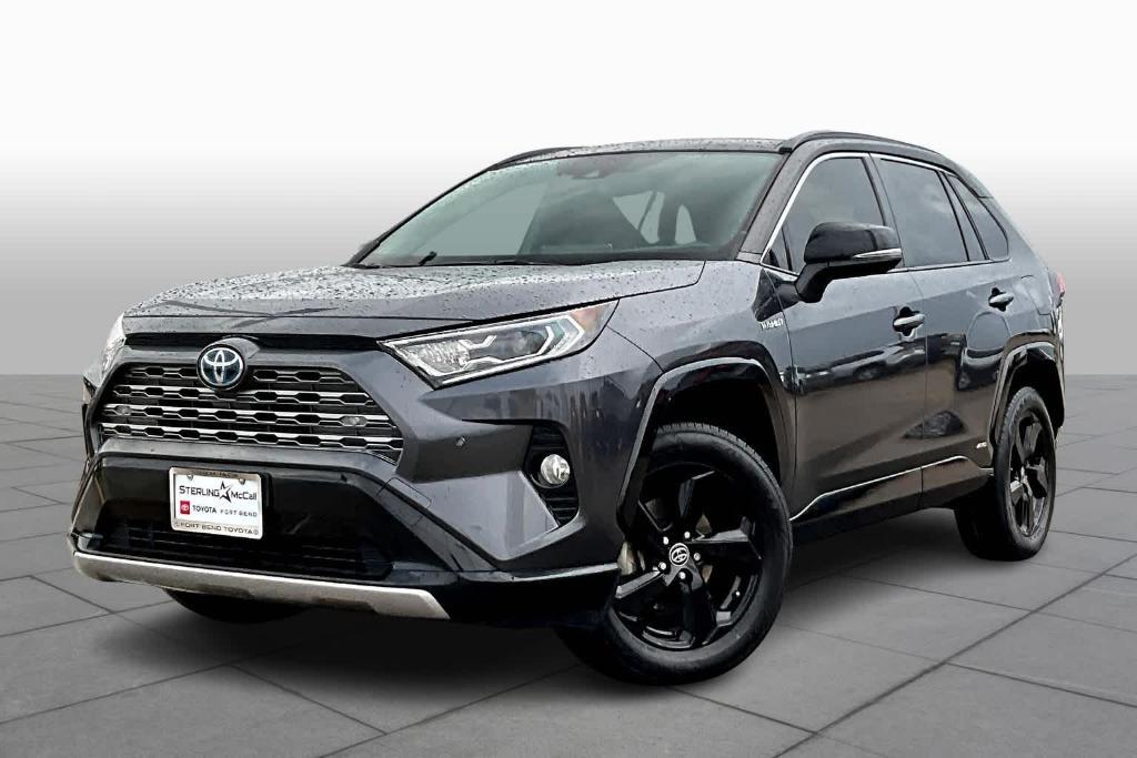 used 2021 Toyota RAV4 Hybrid car, priced at $33,900