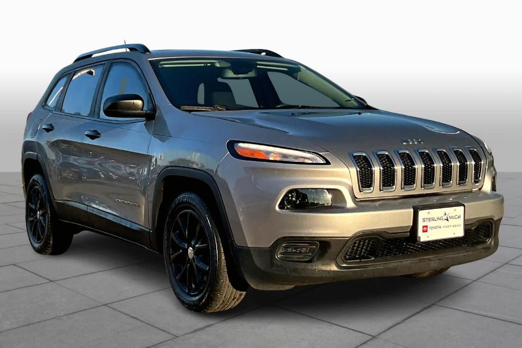 used 2017 Jeep Cherokee car, priced at $14,500