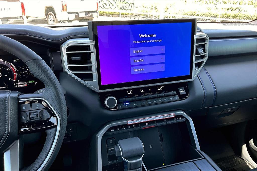 new 2025 Toyota Tundra Hybrid car, priced at $71,500