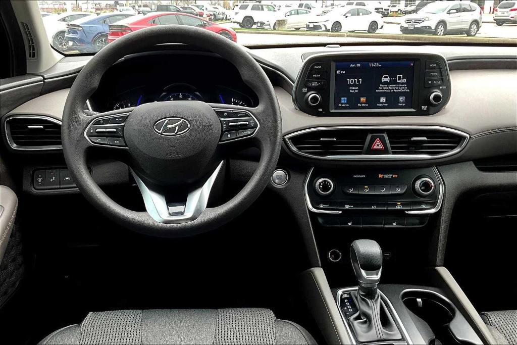 used 2020 Hyundai Santa Fe car, priced at $15,300