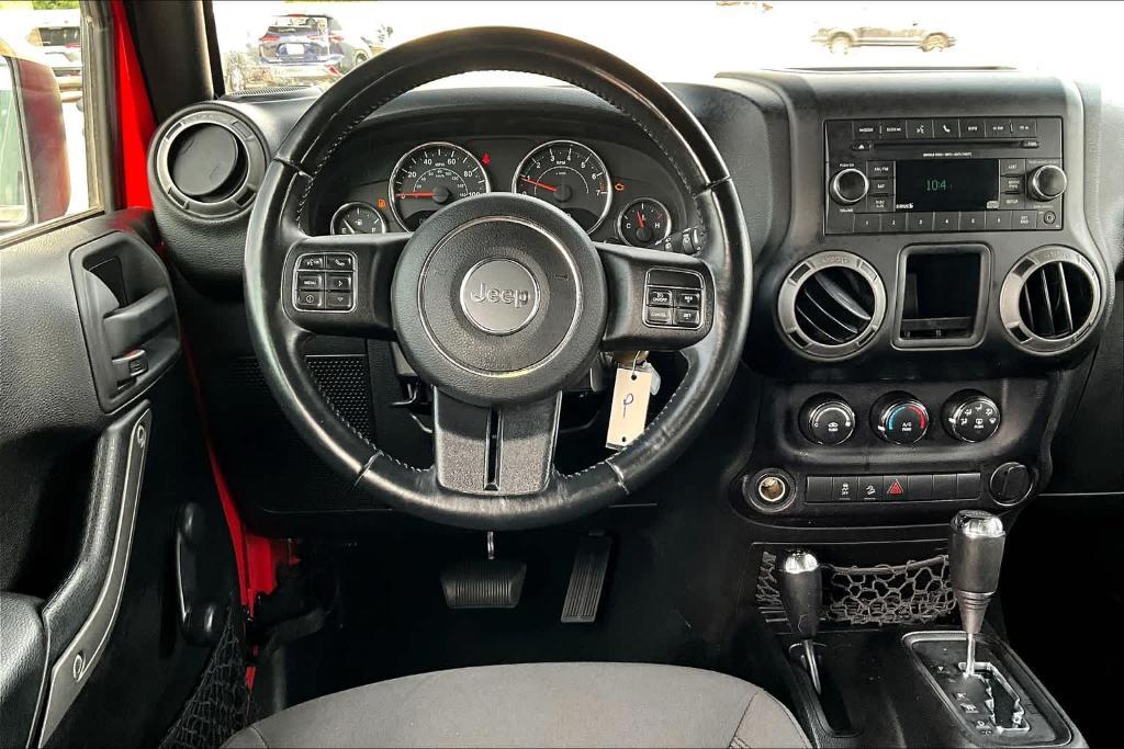 used 2015 Jeep Wrangler Unlimited car, priced at $17,750