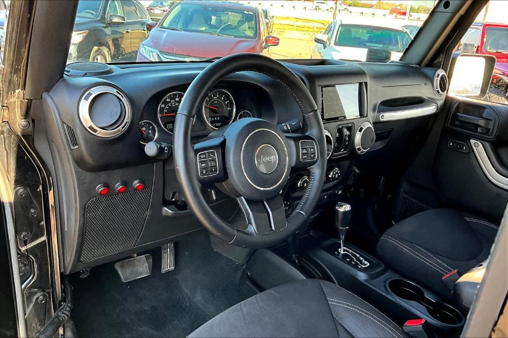 used 2017 Jeep Wrangler Unlimited car, priced at $19,300