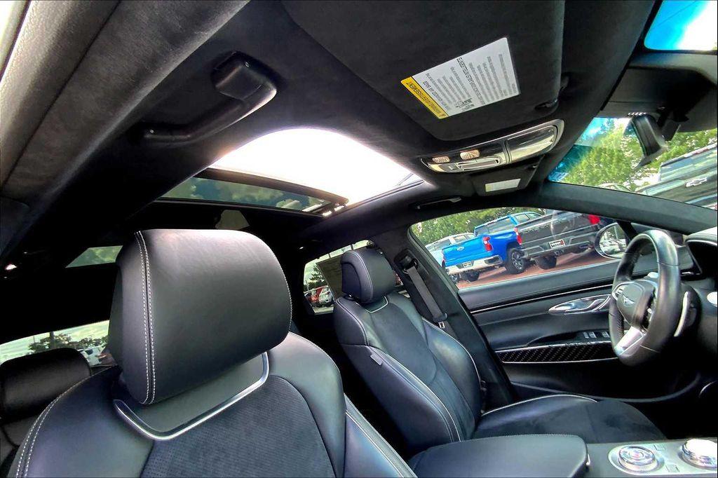 used 2022 Genesis GV70 car, priced at $31,800