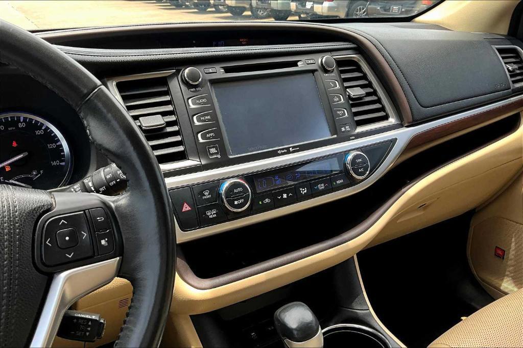 used 2015 Toyota Highlander car, priced at $18,000