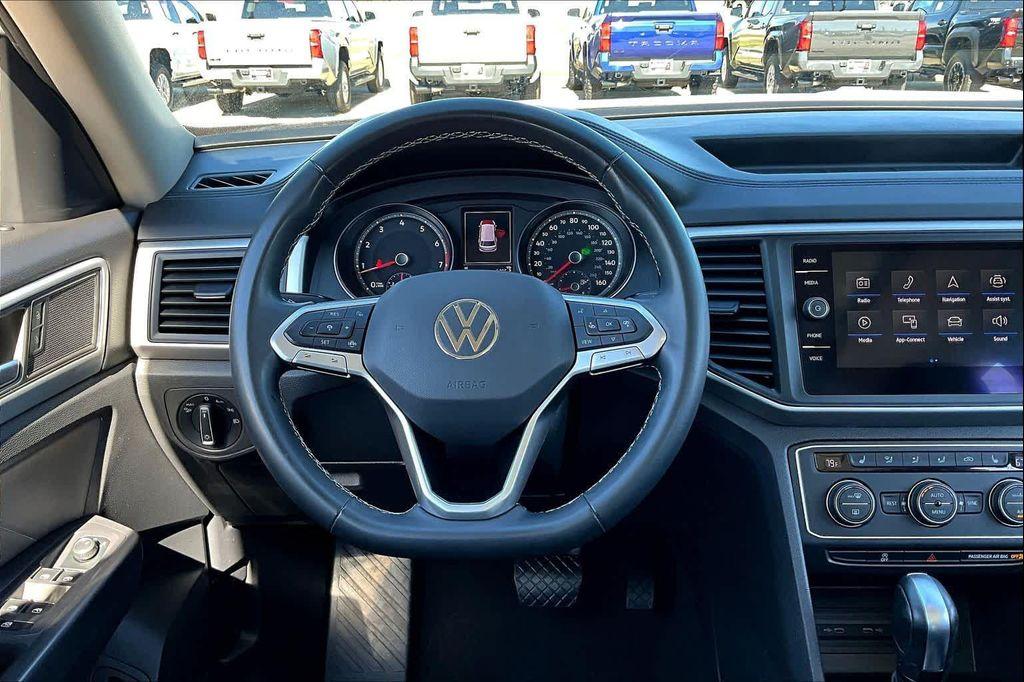 used 2021 Volkswagen Atlas car, priced at $18,600