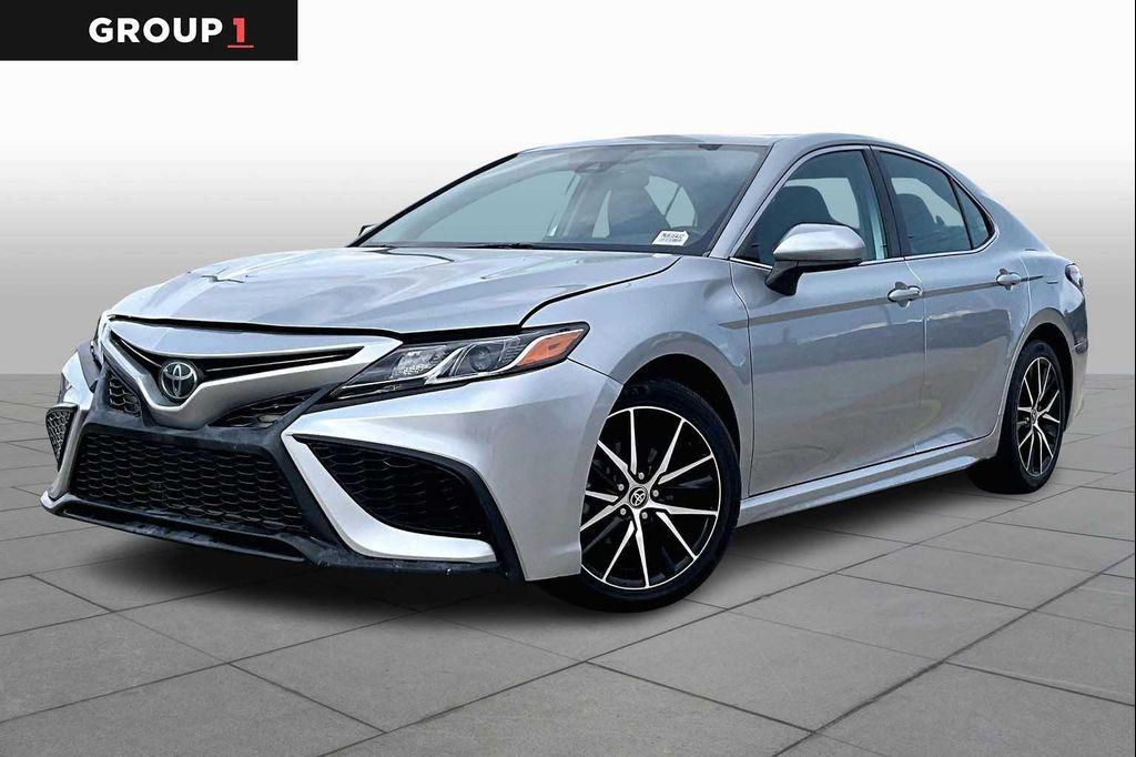 used 2021 Toyota Camry car, priced at $19,500