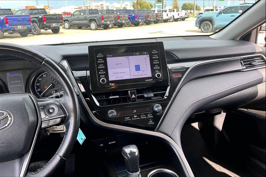 used 2021 Toyota Camry car, priced at $19,500
