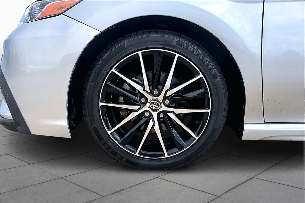 used 2021 Toyota Camry car, priced at $19,500