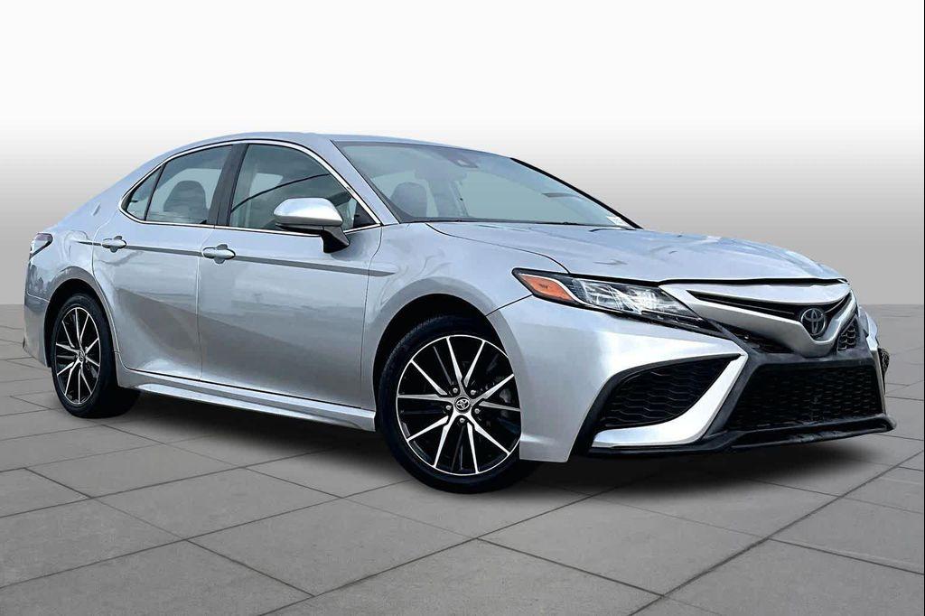 used 2021 Toyota Camry car, priced at $19,500