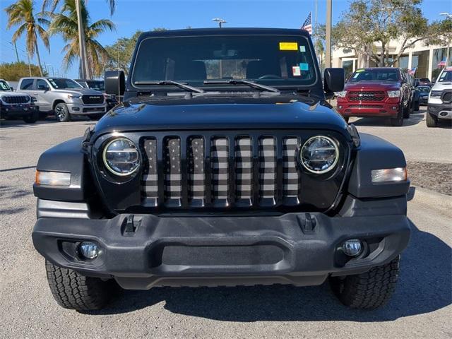 used 2021 Jeep Wrangler Unlimited car, priced at $26,494