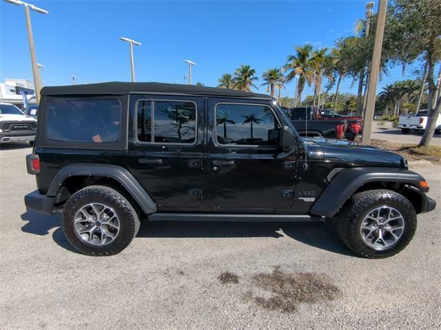 used 2021 Jeep Wrangler Unlimited car, priced at $26,494