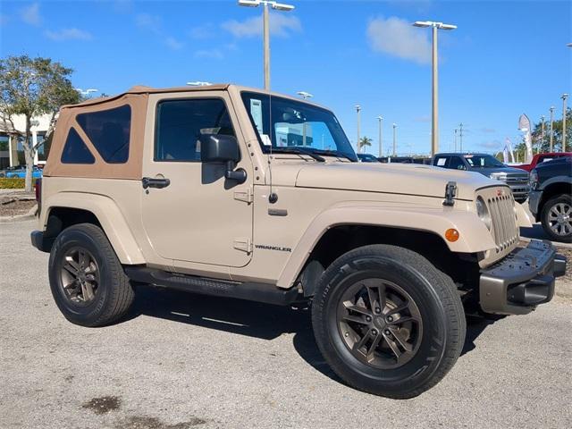 used 2016 Jeep Wrangler car, priced at $18,491