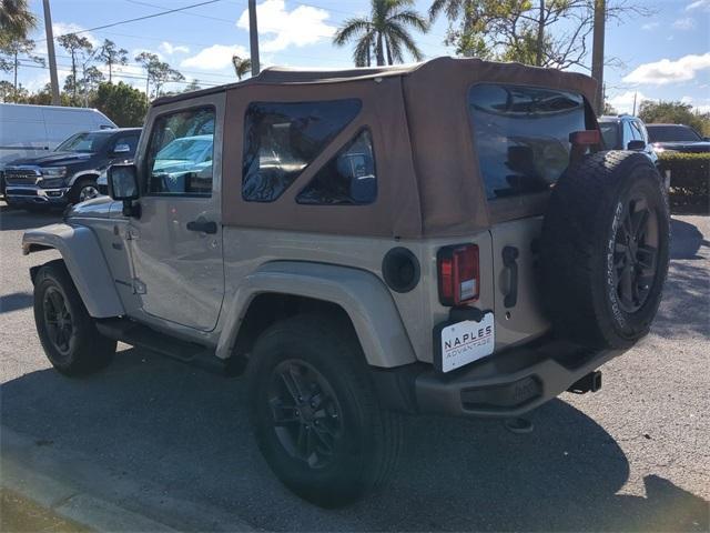 used 2016 Jeep Wrangler car, priced at $18,491