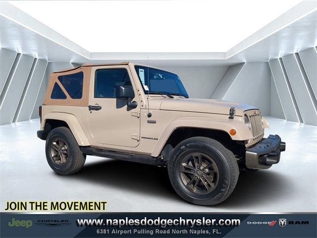 used 2016 Jeep Wrangler car, priced at $18,491