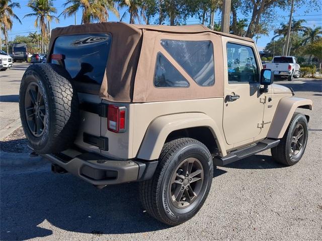 used 2016 Jeep Wrangler car, priced at $18,491