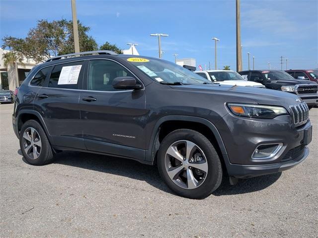 used 2019 Jeep Cherokee car, priced at $15,593