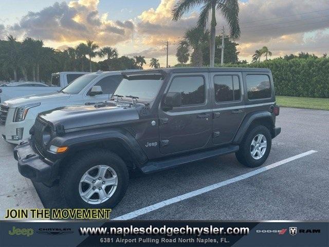 used 2018 Jeep Wrangler Unlimited car, priced at $20,831